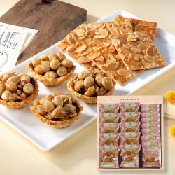 綜合禮盒B （夏綜塔10入+杏仁瓦片 8包）