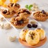 中秋月餅禮盒F2（蛋黃酥4入+腰果綜合堅果塔5入）