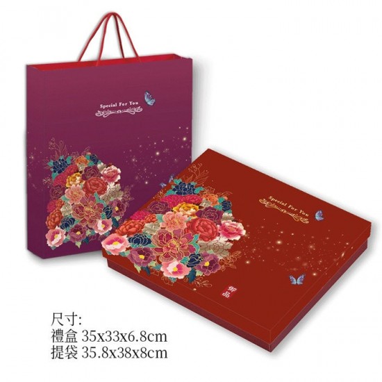 特大禮盒A2 （夏綜塔5入+杏仁瓦片8入+核桃糕200g+芝麻糕240g）